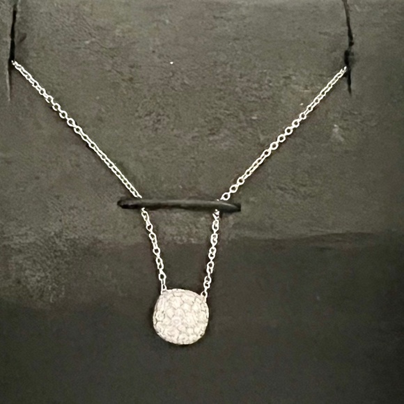 David Yurman Jewelry - David Yurman Pave Cushion diamond pendant